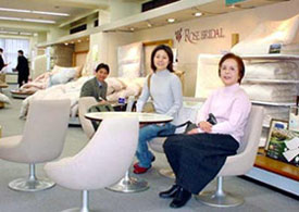 婚礼寝具のお買い物