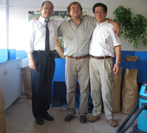 FBZ社CEOバラダッチ氏と小林社長と私