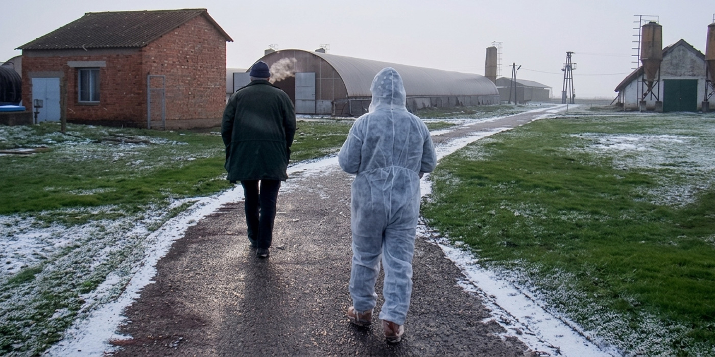 マザーグース農場の朝