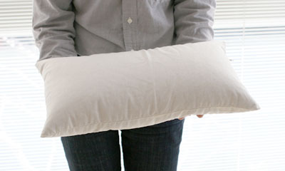 小さいサイズのそば殻枕