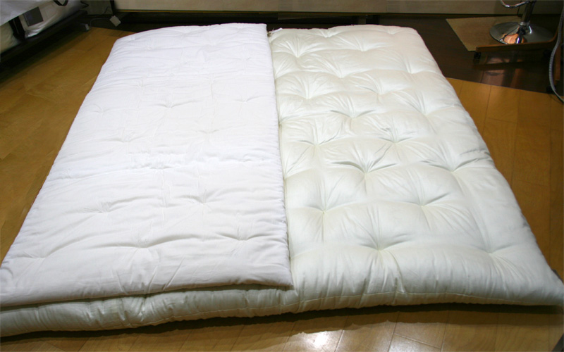 実際に作ったキングサイズの敷布団